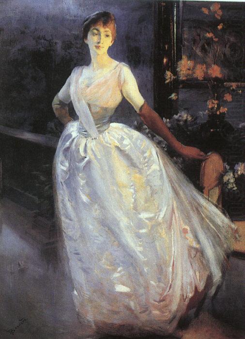 Portrait of Madame Roger Jourdain, Albert Besnard